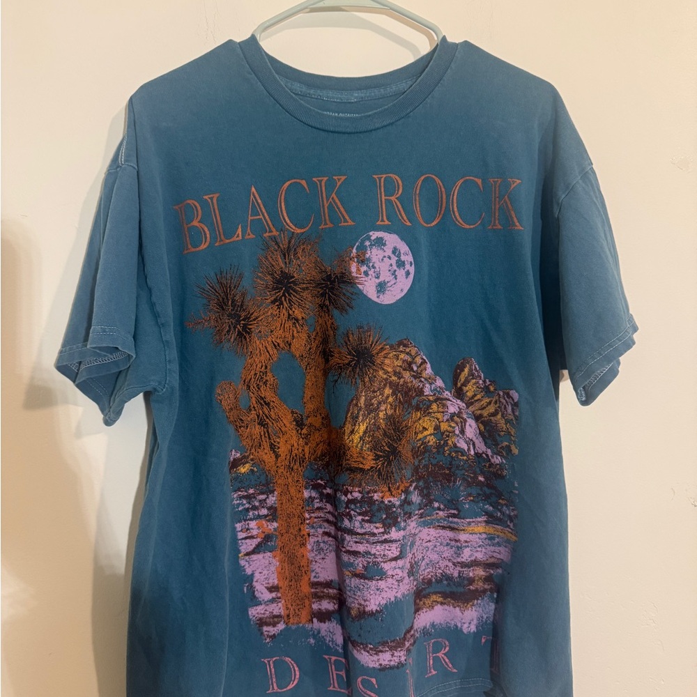 Urban Outfitters Teal graphic Oversized T-Shirt